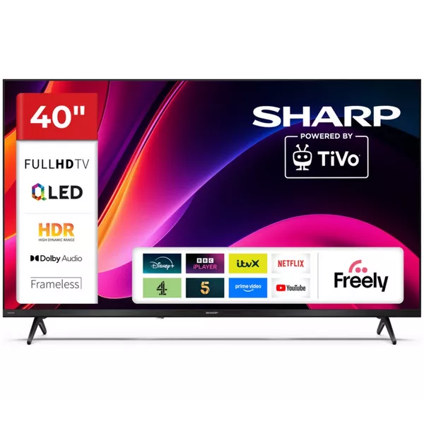 Sharp 40HE3245K 40" FHD Smart Tivo TV Grade B Preowned Collection Only