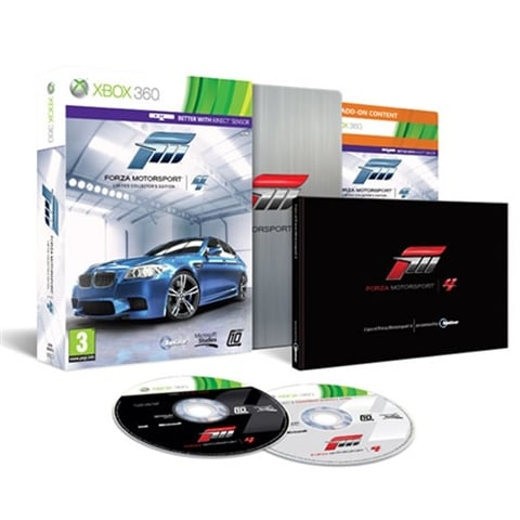 Xbox 360 - Forza Motorsport 4 Limited Edition (2 Disc) With Artbook (3) Preowned