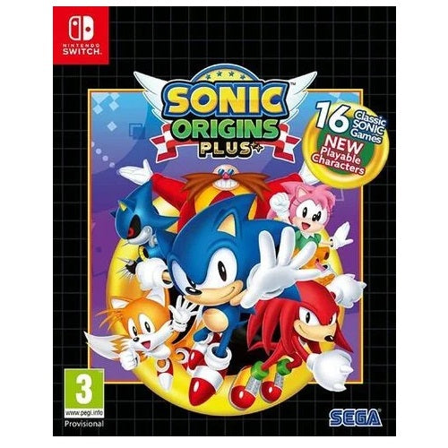 Switch - Sonic Origins Plus (3) Preowned