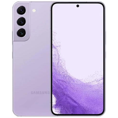 Samsung S22 128GB Dual Sim Unlocked Bora Purple Grade B Preowned