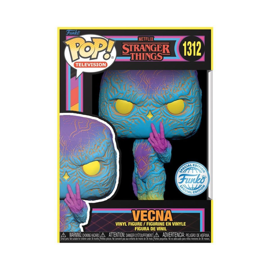 Funko Pop - Stranger Things [1312] Vecna Blacklight (3+) Preowned