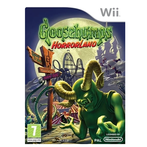Wii  - Goosebumps Horrorland (7) Preowned