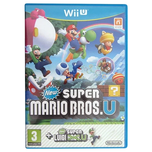 Wii U - New Super Mario Bros.U &Super Luigi U  (3) Preowned