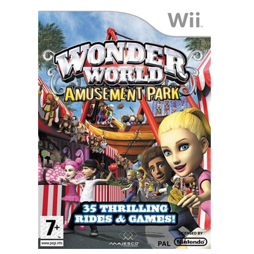 Wii - Wonderworld Amusement Park (7+) Preowned