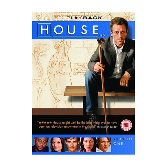 DVD Boxset - House: Season 1 (15) Preowned