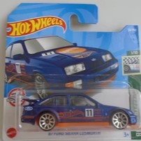 Hot Wheels - Retro Rcaers - ''87 Ford Sierra Cosworth 2022 33/250 (3+) Preowned
