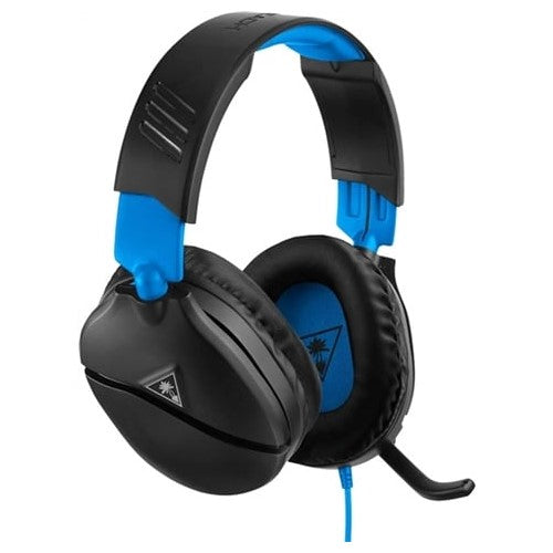 Turtle Beach Recon 70p Black/Blue Wired Headset [PS4/PS5] Grade B Preowned