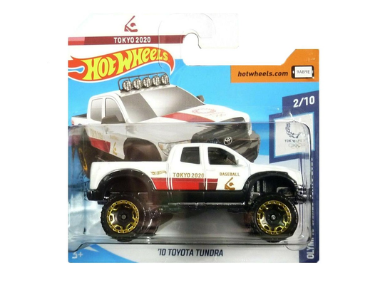 Hot Wheels - Tokyo 2020 '10 Toyota Tundra White Preowned