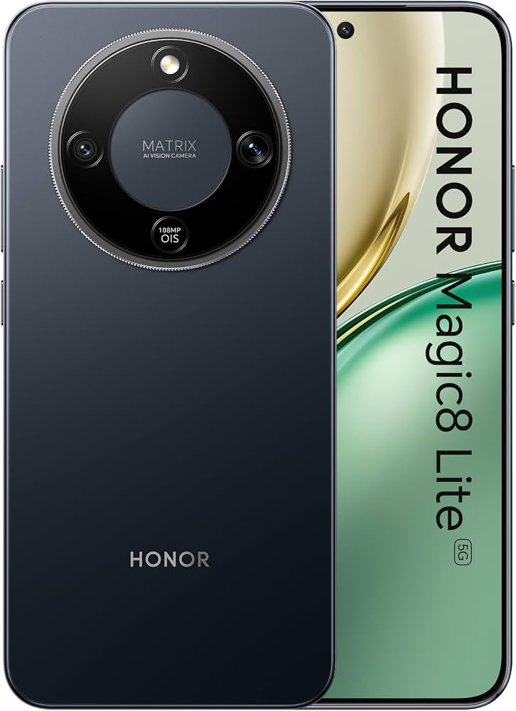 Honor Magic 8 Lite 512GB Unlocked Black Grade B Preowned