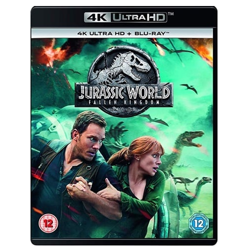 4K Blu-Ray - Jurassic World Fallen Kingdom (12) Preowned