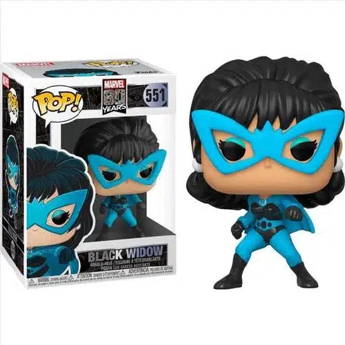 Funko Pop - Marvel 80 Years [551] Black Window (3+) Preowned