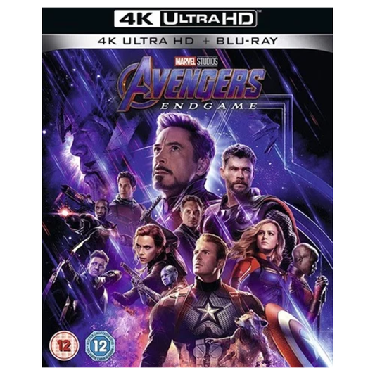 4K - Avengers Endgame (12) Preowned