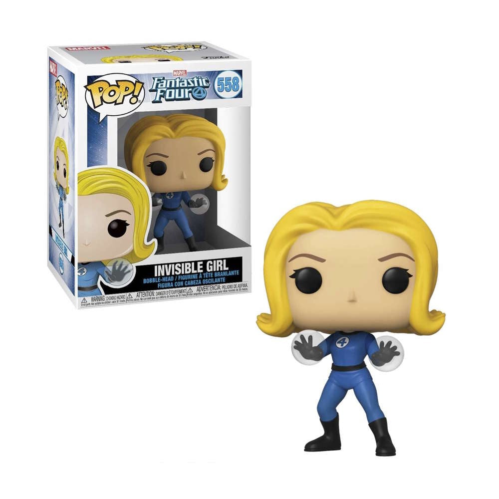 Pop! Vinyl - Fantastic Four [558] Invisible Girl Preowned