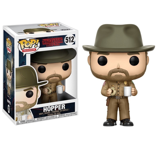 Funko Pop - Stranger Things [512] Hopper (3+) Preowned