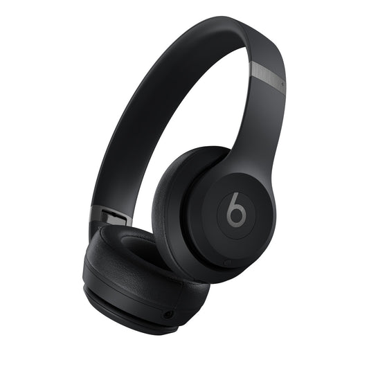 Beats Solo 4 Wireless Bluetooth Headphones Matte Black Grade A Preowned
