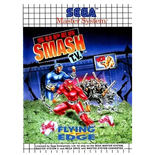 Master System - Super Smash T.V With Manual Boxed Preowned
