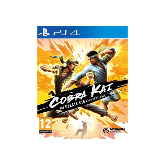PS4 - Cobra Kai The Karate Saga Continues (12) Preowned