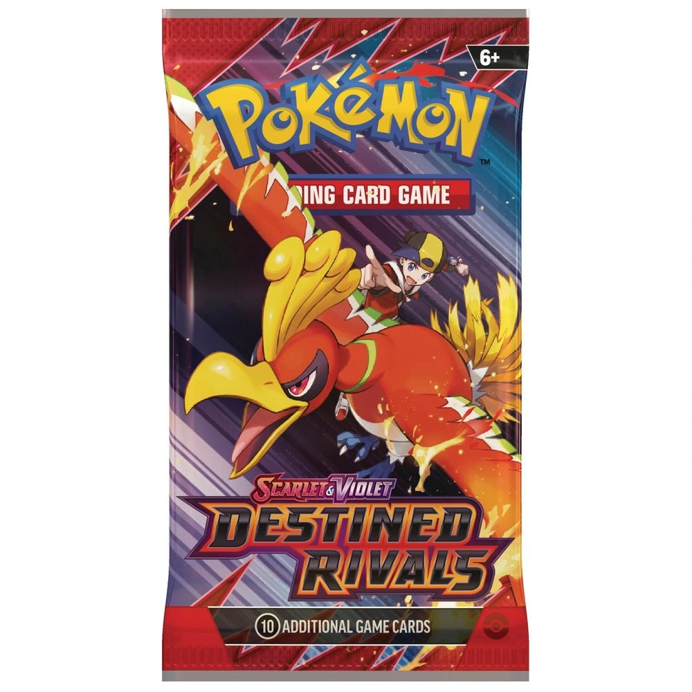 Pokémon TCG: Scarlet & Violet 10 - Destined Rivals - Single Booster Pack  - Design May Vary