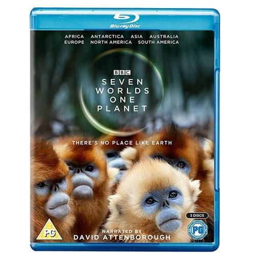 Blu-Ray Boxset - Seven Worlds One Planet (PG) Preowned
