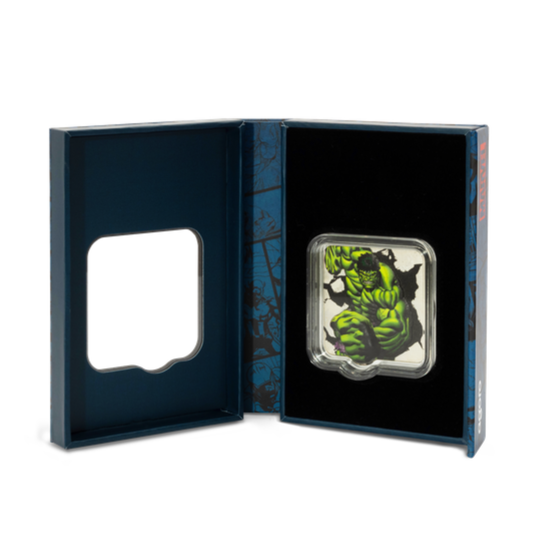 Marvel Smash Series - Hulk Smash 2oz Silver Coin