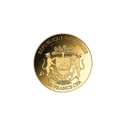 Wombat Coin Card - Gold Gift