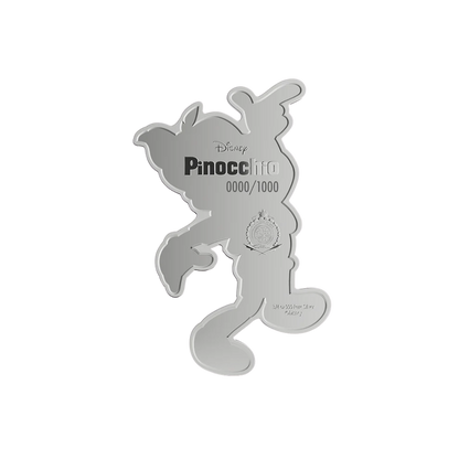 Disney Pinocchio - Collectible Set 3/4 oz Silver Coin + 5g Silver Foil Set