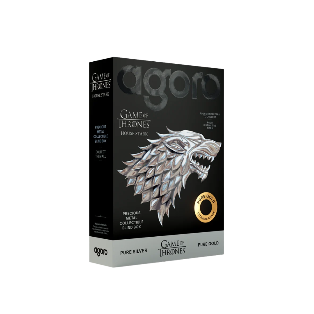 Game of Thrones: House Stark Blind Box 5g Silver Foil w/ Gold Chase - image 2