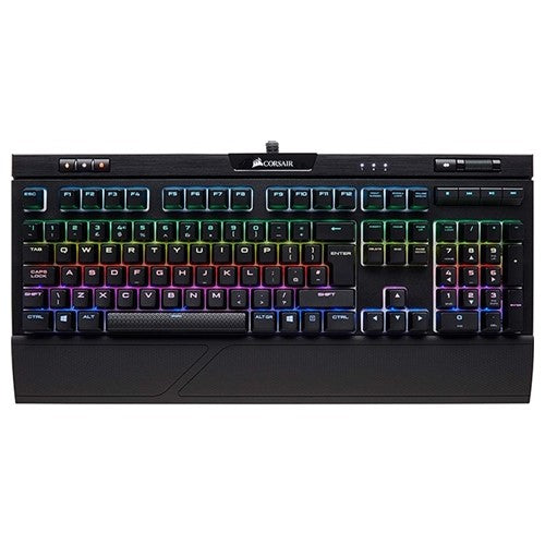 Corsair Strafe RGB MK2 Keyboard Cherry MX Silent (No Wrist Rest) Preowned