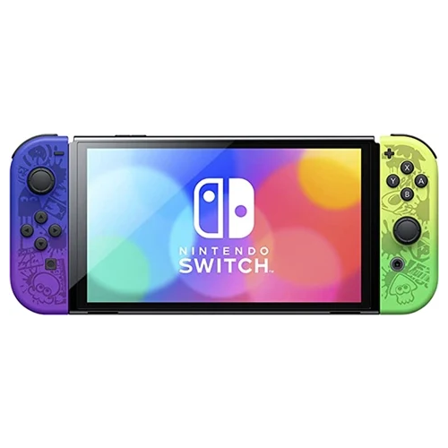 Nintendo Switch OLED 64GB Splatoon 3 Blue/Yellow Joy-Cons Discounted Preowned