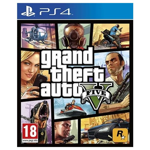 PS4 - Grand Theft Auto V (18) Preowned