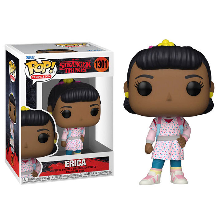 Funko Pop - Stranger Things [1301] Erica (3+) Preowned