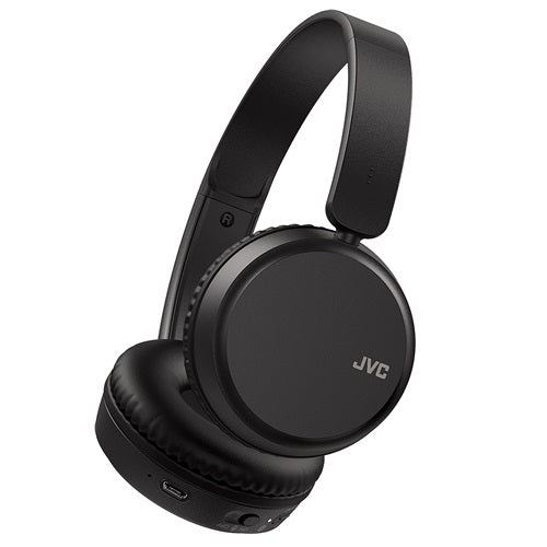 JVC HA-S36W Wireless Bluetooth On-Ear Headphones Black Grade B Preowned