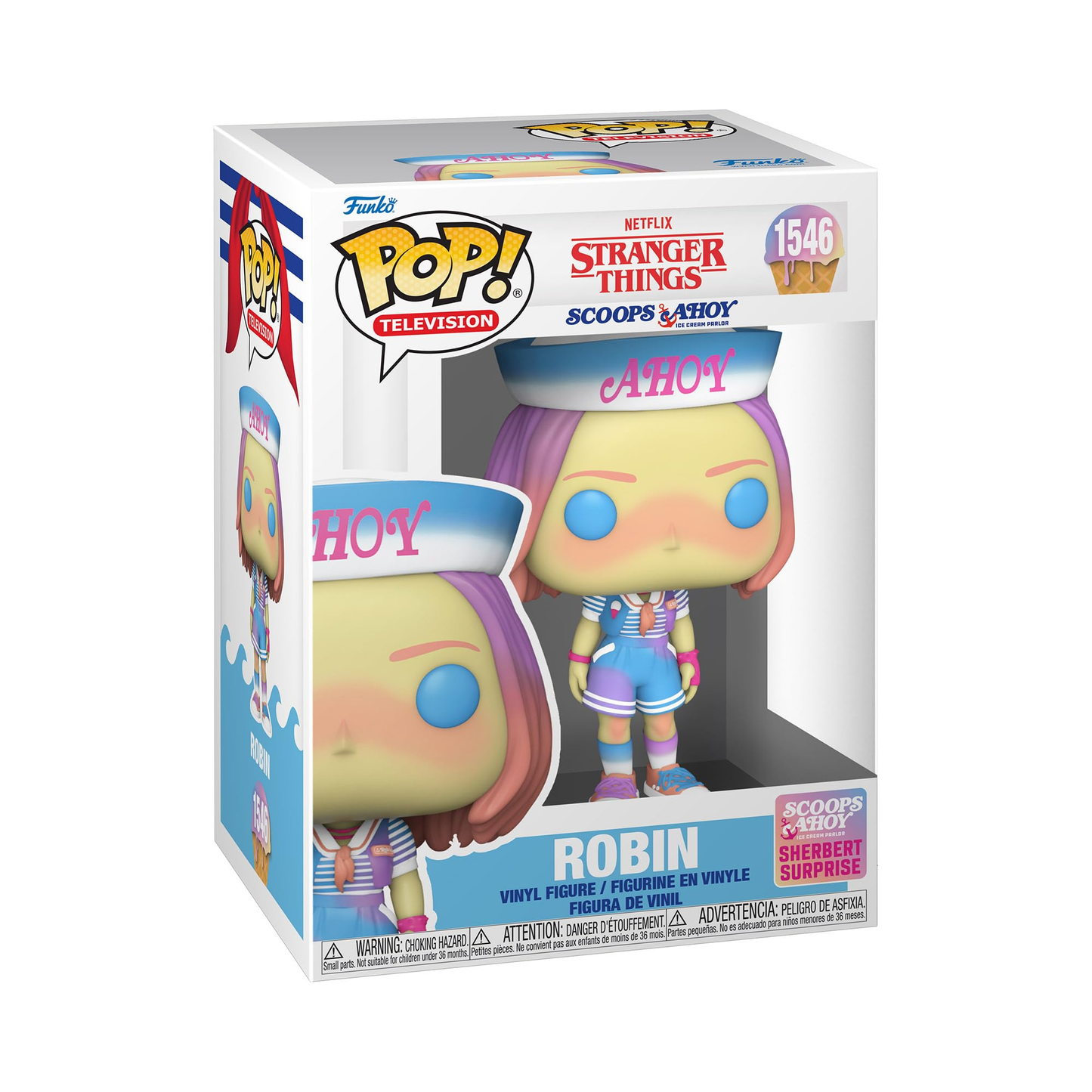 Funko Pop - Stranger Things [1546] Robon Scoops Ahoy (3+) Preowned