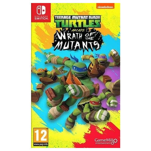 Switch - Teenage Mutant Ninja Turtles Arcade Wrath Of The Mutants (12) Preowned