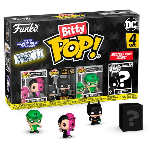 DC: Bitty Pop! Vinyl Figure 4-Pack Preowned