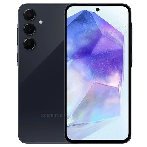Samsung Galaxy A55 5G 128GB Dual Sim Unlocked Awesome Navy Grade C Preowned