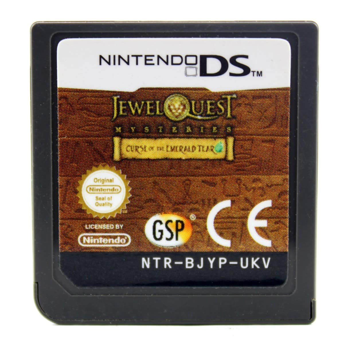 DS - Jewel Quest Mysteries: Curse Of The Emerald Tear Unboxed (3) Preowned