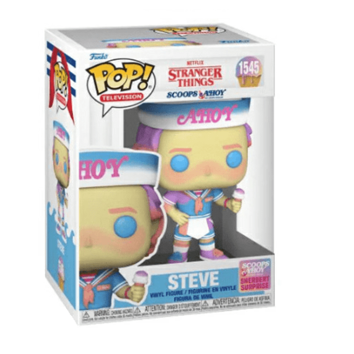 Funko Pop - Stranger Things [1545] Steve Scoops Ahoy (3+) Preowned