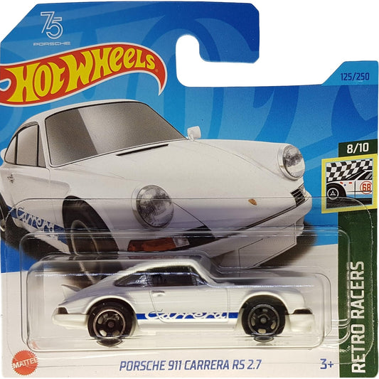 Hot Wheels - Retro Racers - Porsche 911 Carrera Rs 2.7 125/250 (3+) Preowned