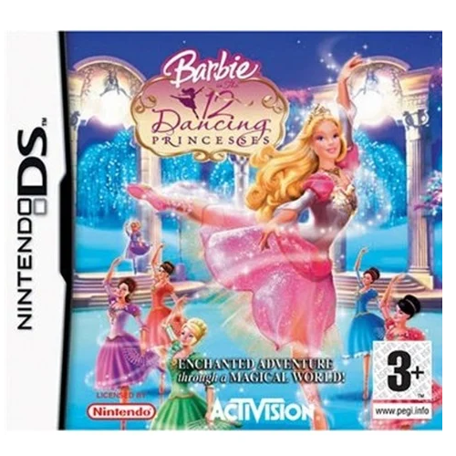 DS - Barbie In The 12 Dancing Princesses (3+) Preowned