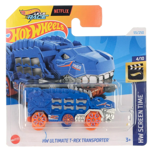 Hot Wheels - Hot Wheels Lets Race HW Ultimate T-Rex Transporter Preowned