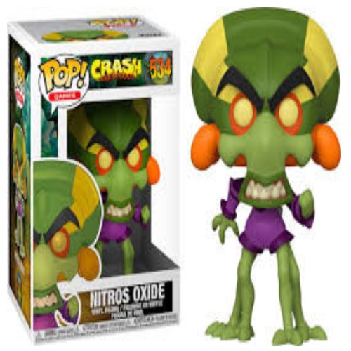 Funko Pop! - Crash Bandicoot [534] Nitros Oxide (3+) Preowned