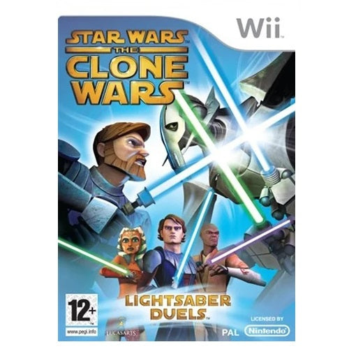 Wii - Star Wars The Clone Wars: Lightsaber Duels (12+) Preowned