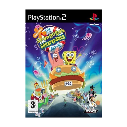 PS2 - Spongebob Squarepants: The Movie (3) Preowned