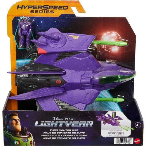 Mattel - Lightyear - Zurg Fighter Ship [4+] Preowned