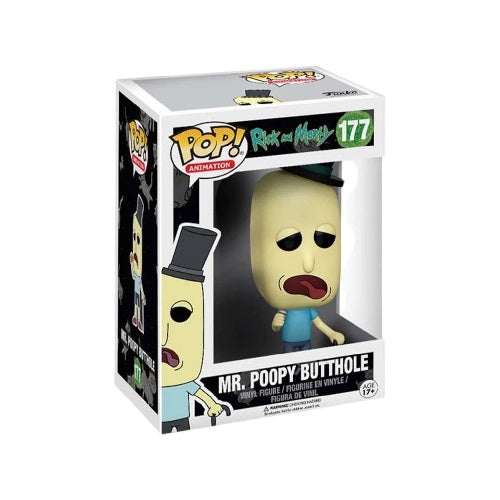 Funko Pop - Rick And Morty [177] Mr Poopy Butthole (17+) Preowned