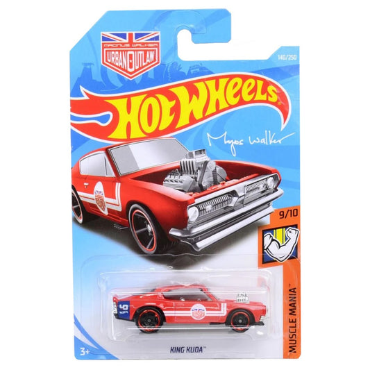 Hot Wheels Muscle Mania - King Kuda 2018 140/250 (3+) Preowned