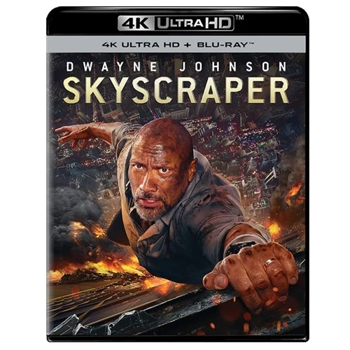 4K Blu-Ray - Skyscraper (12) Preowned
