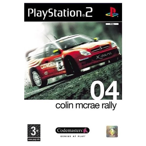 PS2- Colin Mcrae Rally 04 (3+) Preowned