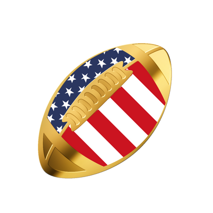 American Football 999/1000 1/1000oz - Gold Gift - In Gift Box